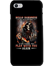 Hello Darkness My Old Friend Phone Case tile