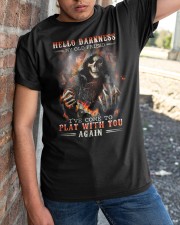 Hello Darkness My Old Friend Classic T-Shirt apparel-classic-tshirt-lifestyle-27
