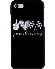 Peace Love Racing Phone Case tile