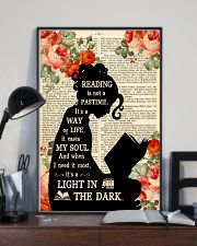 Reading Is Not A Pastime 11x17 Poster lifestyle-poster-2
