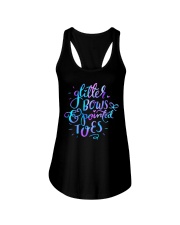 Bows and Pointed Toes Ladies Flowy Tank tile