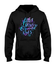 Bows and Pointed Toes Hooded Sweatshirt tile