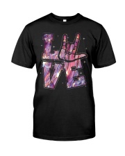 Love ASL Classic T-Shirt front