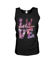 Love ASL Unisex Tank tile