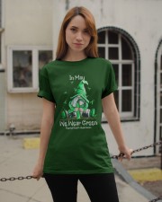 In May We Wear Green For Mental Health Awareness Classic T-Shirt apparel-classic-tshirt-lifestyle-19