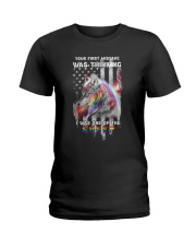 Your first mistake was thinking Ladies T-Shirt tile