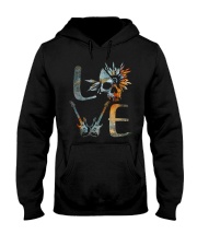Love guitar Hooded Sweatshirt tile