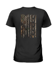 Deer Hunting Ladies T-Shirt back