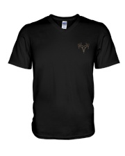 Deer Hunting V-Neck T-Shirt tile