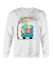In April We Wear Blue Crewneck Sweatshirt tile