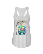 In April We Wear Blue Ladies Flowy Tank tile