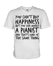 You Can't Buy Happiness V-Neck T-Shirt tile