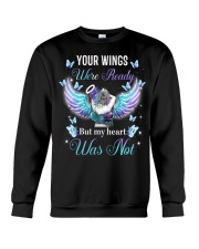 I Wear Teal And Purple Crewneck Sweatshirt tile