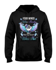 I Wear Teal And Purple Hooded Sweatshirt tile