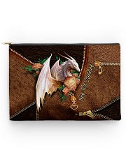 Bag Of Holding Leather Pattern Print Accessory Pouch tile