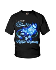 I Wear Blue Youth T-Shirt tile