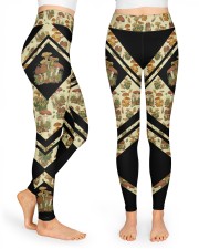 Love Mushrooms High Waist Leggings front