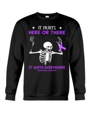 It Hurts Here Or There Crewneck Sweatshirt tile