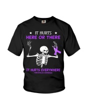 It Hurts Here Or There Youth T-Shirt tile