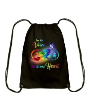 He Is My Heart Drawstring Bag tile