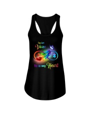 He Is My Heart Ladies Flowy Tank tile