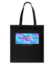 Reminder Tote Bag tile