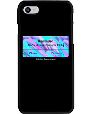 Reminder Phone Case tile