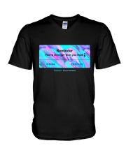 Reminder V-Neck T-Shirt tile