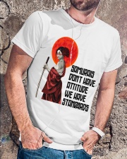 Samurais Don't Have Classic T-Shirt lifestyle-mens-crewneck-front-4