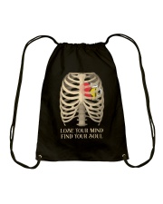 Lose Your Mind Find Your Soul Drawstring Bag tile