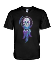 Choose to keep going V-Neck T-Shirt tile