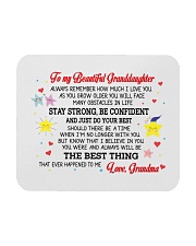 To My Granddaughter Mousepad front