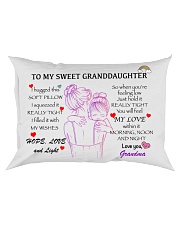 Personalize Granddaughter Pillowcase Rectangular Pillowcase thumbnail