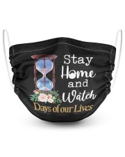hafid ousli 2 Layer Face Mask - Single thumbnail