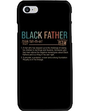 Black Father Phone Case tile