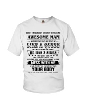 Like A Queen April Youth T-Shirt tile