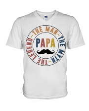 Papa V-Neck T-Shirt tile