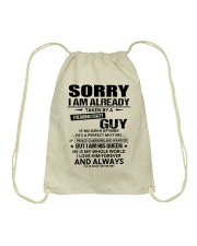 Sorry Guy September Drawstring Bag tile