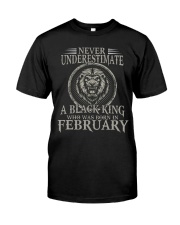 February A Black King Classic T-Shirt front