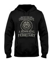 February A Black King Hooded Sweatshirt tile