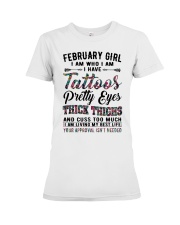 February Girl Premium Fit Ladies Tee tile