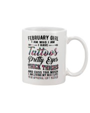February Girl Mug tile