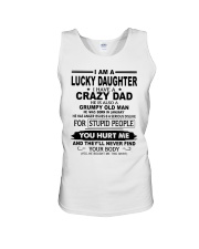 January Lucky Daughter Unisex Tank tile