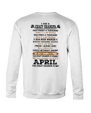 Crazy Grandpa April Crewneck Sweatshirt tile