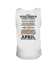 Crazy Grandpa April Unisex Tank tile
