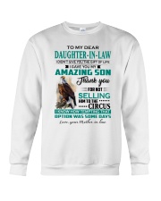 To My Dear Daughter In Law Crewneck Sweatshirt tile