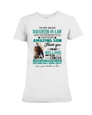 To My Dear Daughter In Law Premium Fit Ladies Tee tile