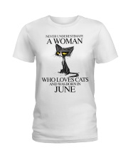 Never Underestimate A Woman 6 Ladies T-Shirt tile