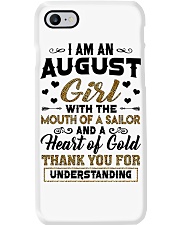 August Girl Phone Case tile