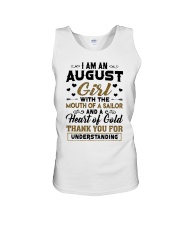 August Girl Unisex Tank tile